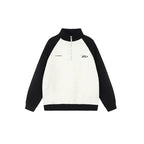 Achock Color Blocking Half-Zip Sweatshirt