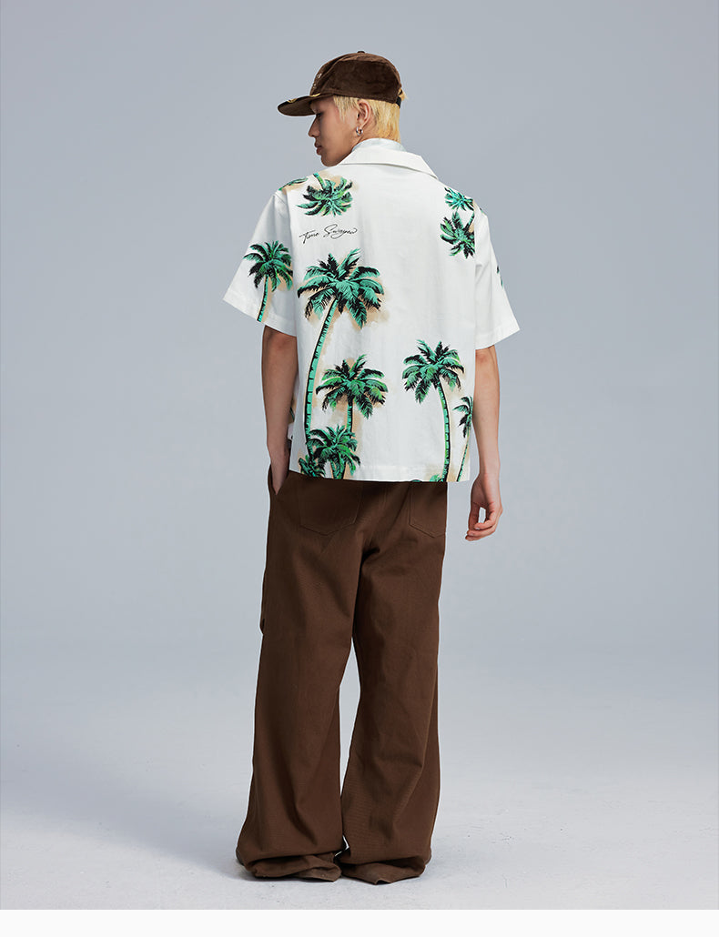 MEDM Palm Tree Hawaiian Shirt