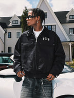 MEDM Studded Harrington Jacket