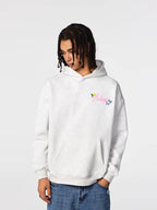 Achock Floral Embroidery Logo Printed Hoodie