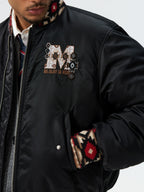 MEDM Ethnic Trim MA-1 Bomber Jacket