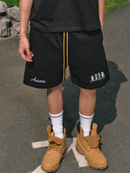 MEDM 3D Embroidered Sweat Shorts