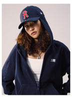 Remedy Baseball Cap Hood Zip Up Hoodie