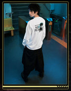 MEDM × Jujutsu Kaisen Character Print Embroidered Long Sleeve Tee