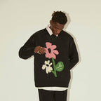 EMPTY REFERENCE Flower Knit Sweater