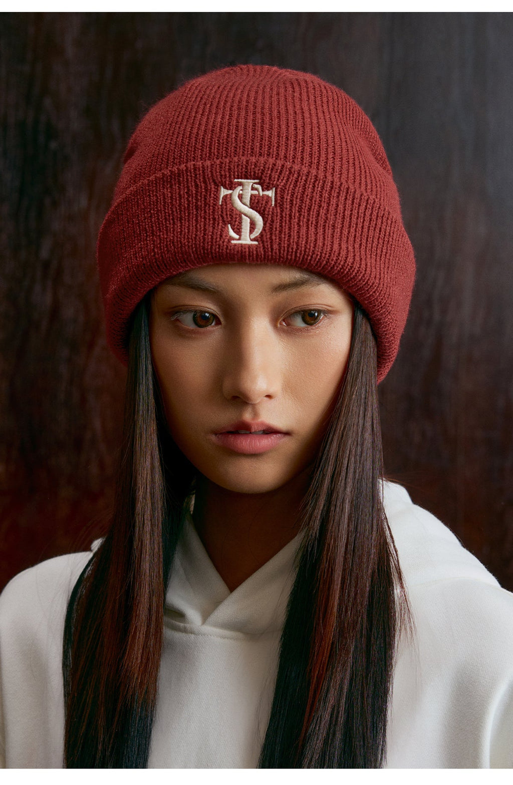 Small Town Kid Basic Logo Embroidery Beanie