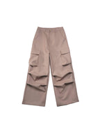 LIBERAFIT Wool Blend 3D Flap Pocket Baggy Cargo Pants