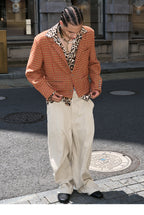 STEEPC Leopard Print Long Sleeve Shirt