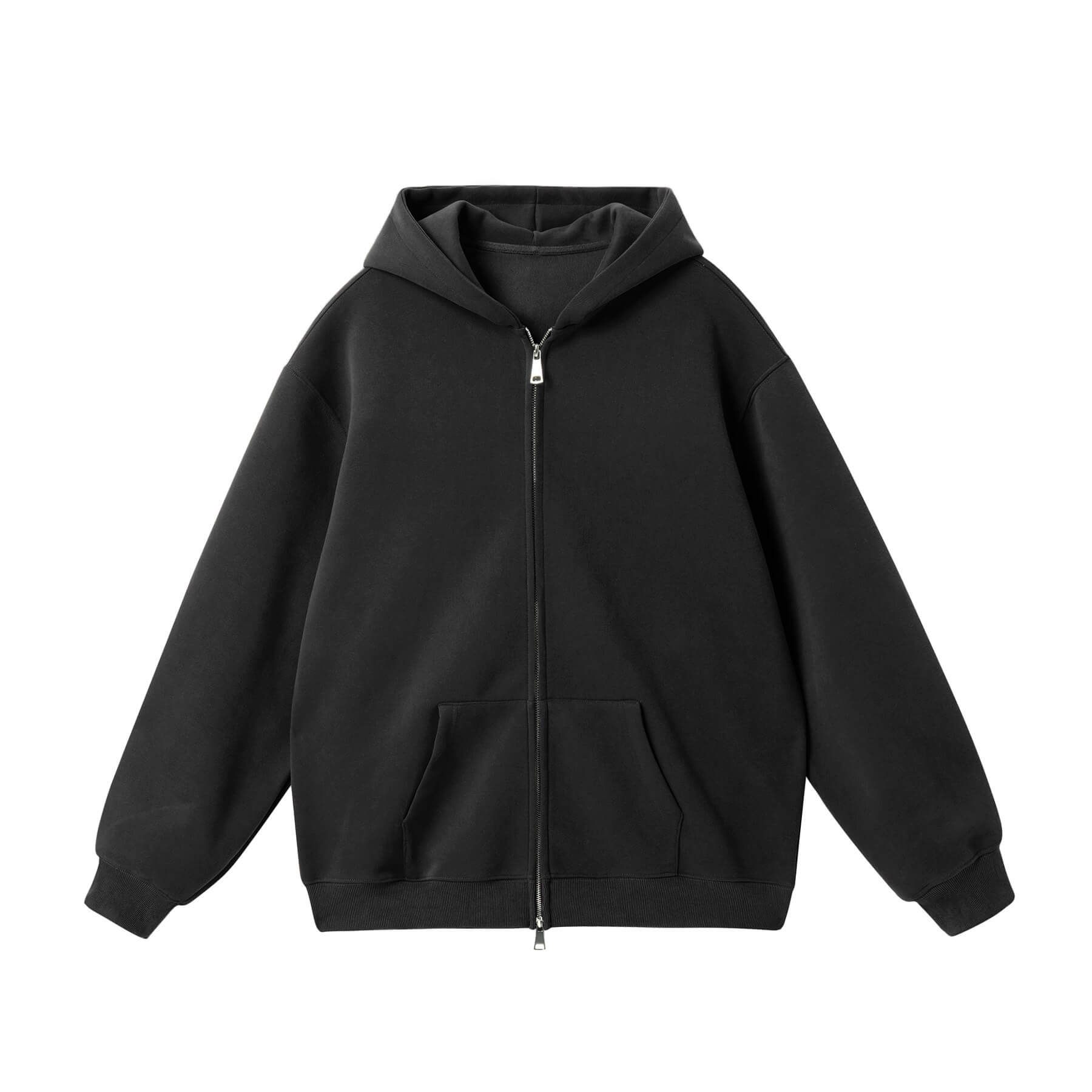 JHYQ Heavyweight Essential Double Zipper Hoodie