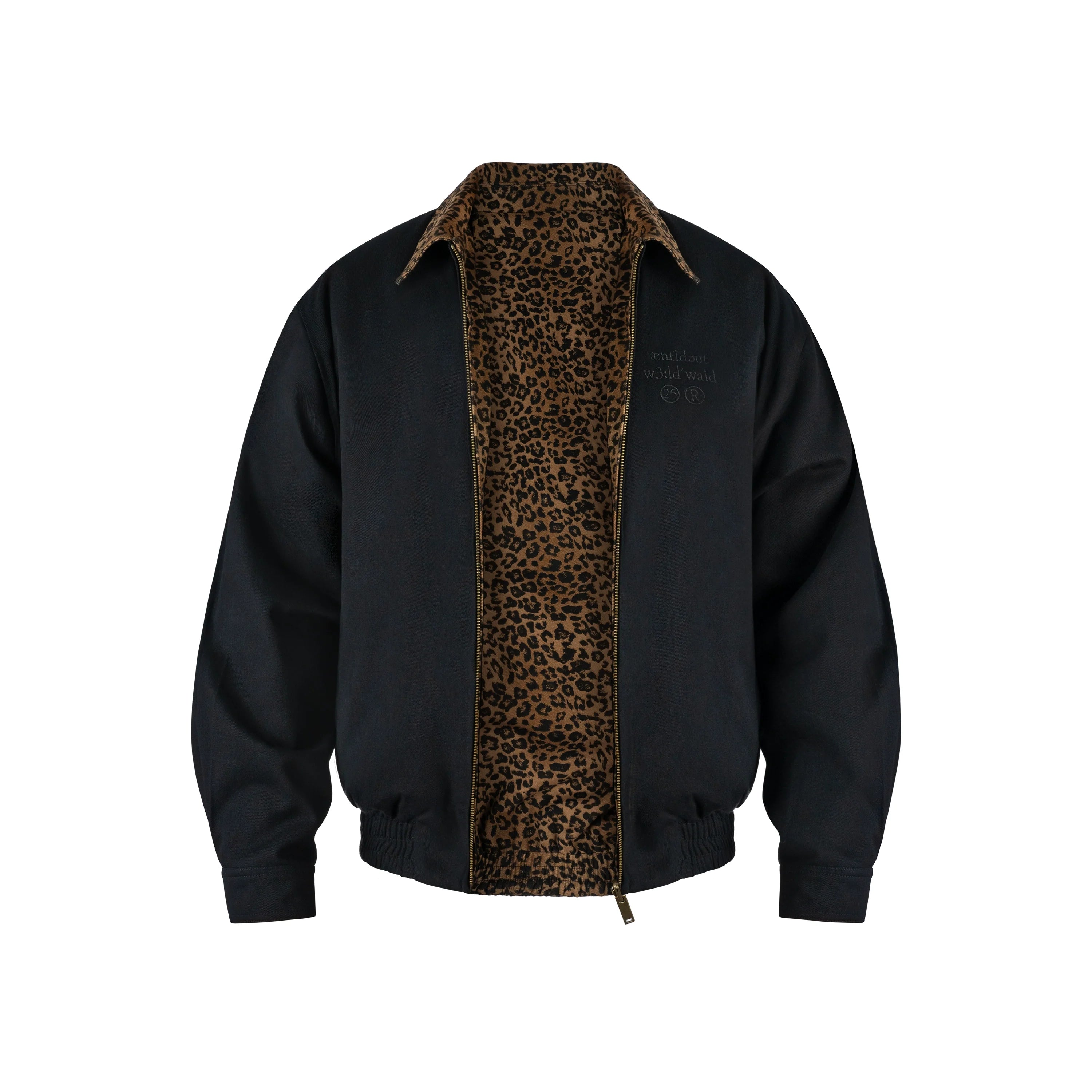 ANTIDOTE Leopard Reversible Detroit Jacket