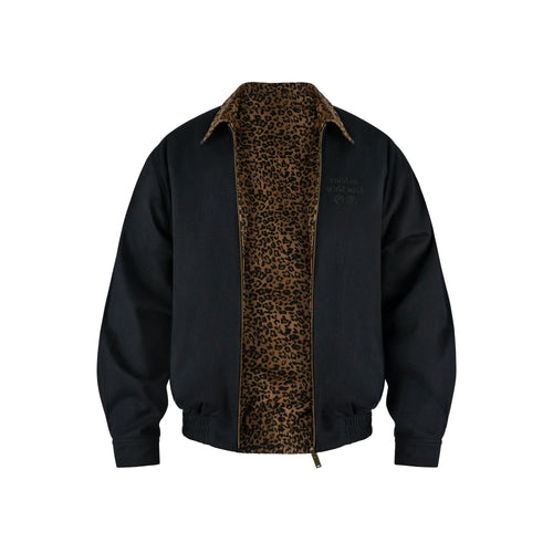 ANTIDOTE Leopard Reversible Detroit Jacket