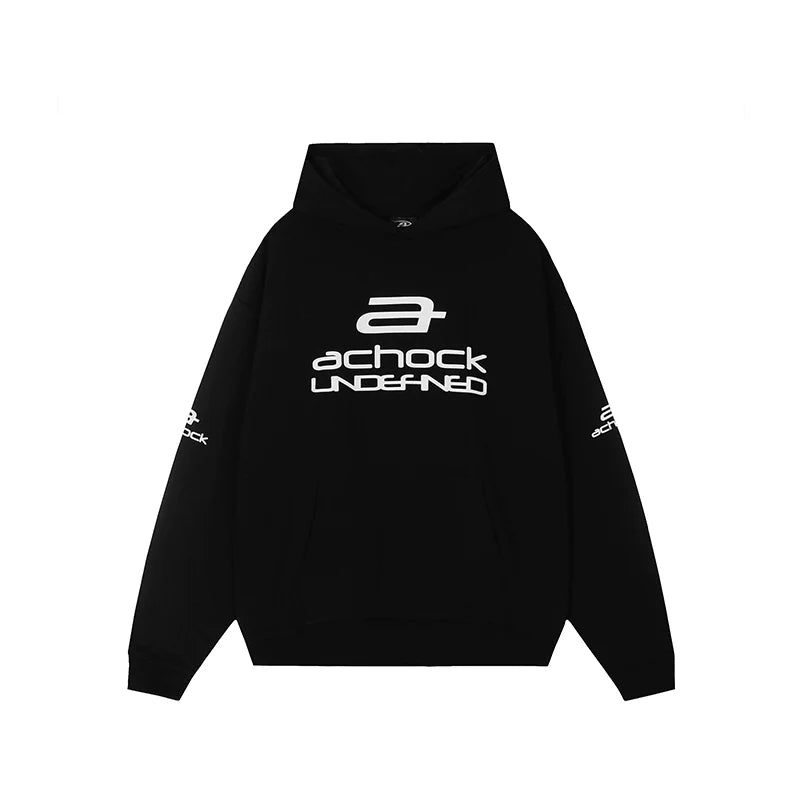 Achock Basic Logo Printed Hoodie