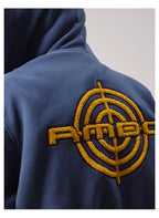 Remedy Terry Embroidery Zip Up Hoodie