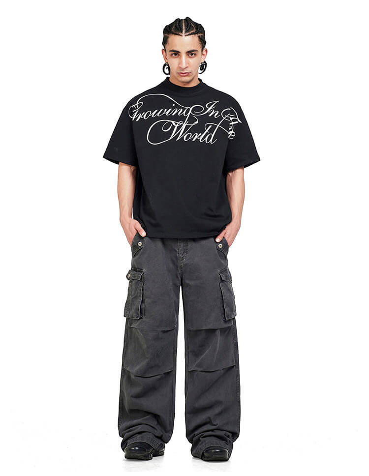 F3F Select Large Calligraphy Print Tee
