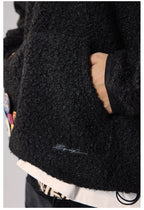 Remedy Sherpa Fleece Half Zip Hoodie