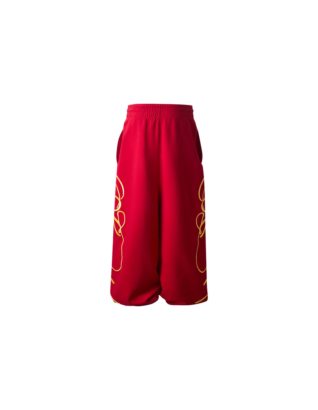 KARMANISTIC Original Embroidery Baggy Jogger Sweatpants