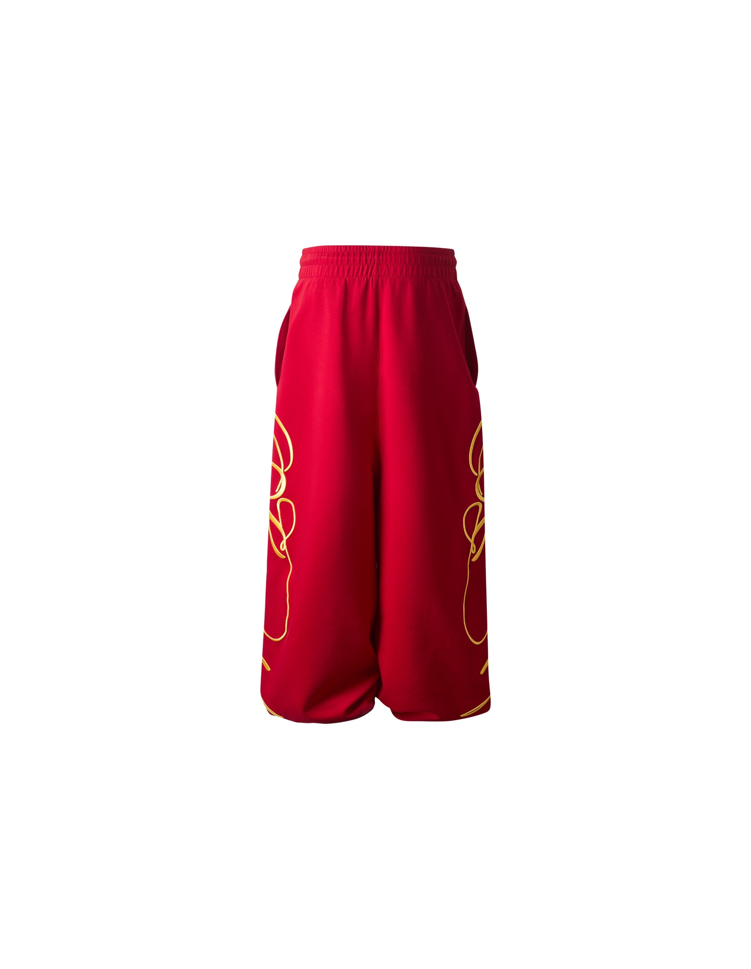 KARMANISTIC Original Embroidery Baggy Jogger Sweatpants