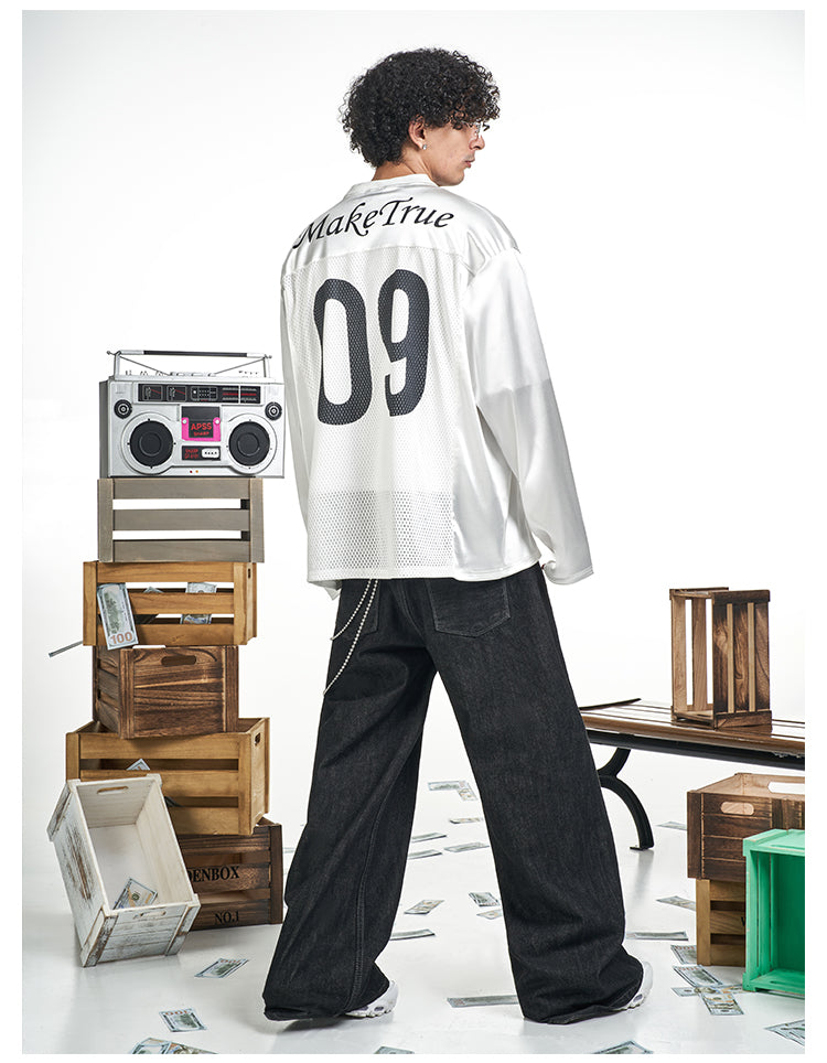 F3F Select Make True 09 Mesh Long Sleeve Hockey Jersey