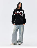 MEDM Big Logo Print Sweatshirt