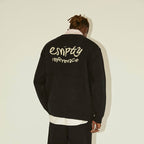 EMPTY REFERENCE Flower Knit Sweater