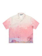 Harsh and Cruel Forest Sunset Full Print Cuban Shirt