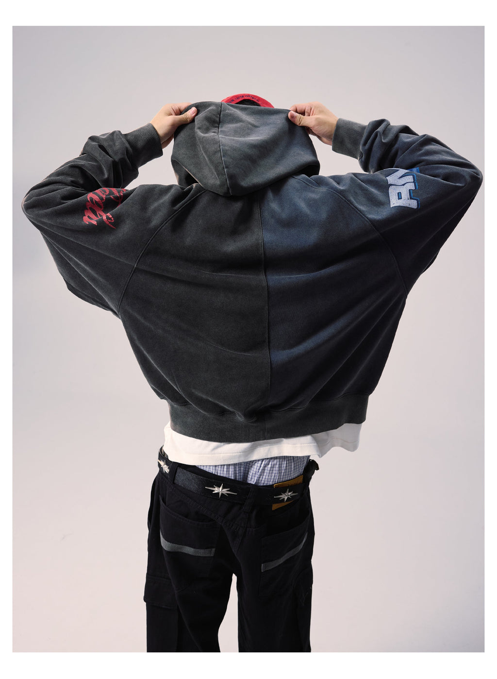 Remedy Washed Separate Raglan Hoodie