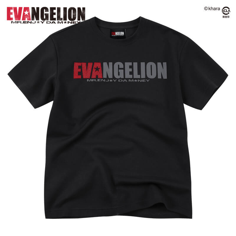 MEDM x EVA NEVER END Mixed Embroidery Print Logo Tee