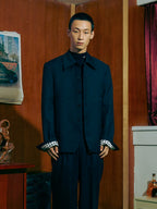 SOD Co. Wool Cubic Cut Suit Jacket