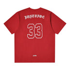 JUST VIBE 33 Numbered Mesh Hockey Jersey