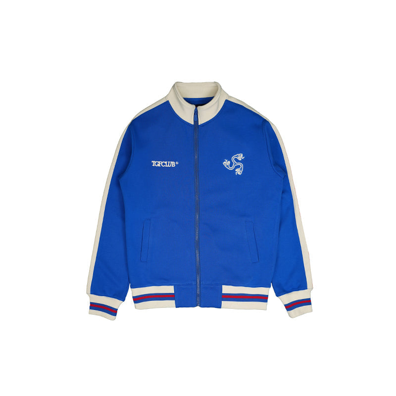 TGFCLUB Snake Design Side Stripe Track Jacket and Track Pants