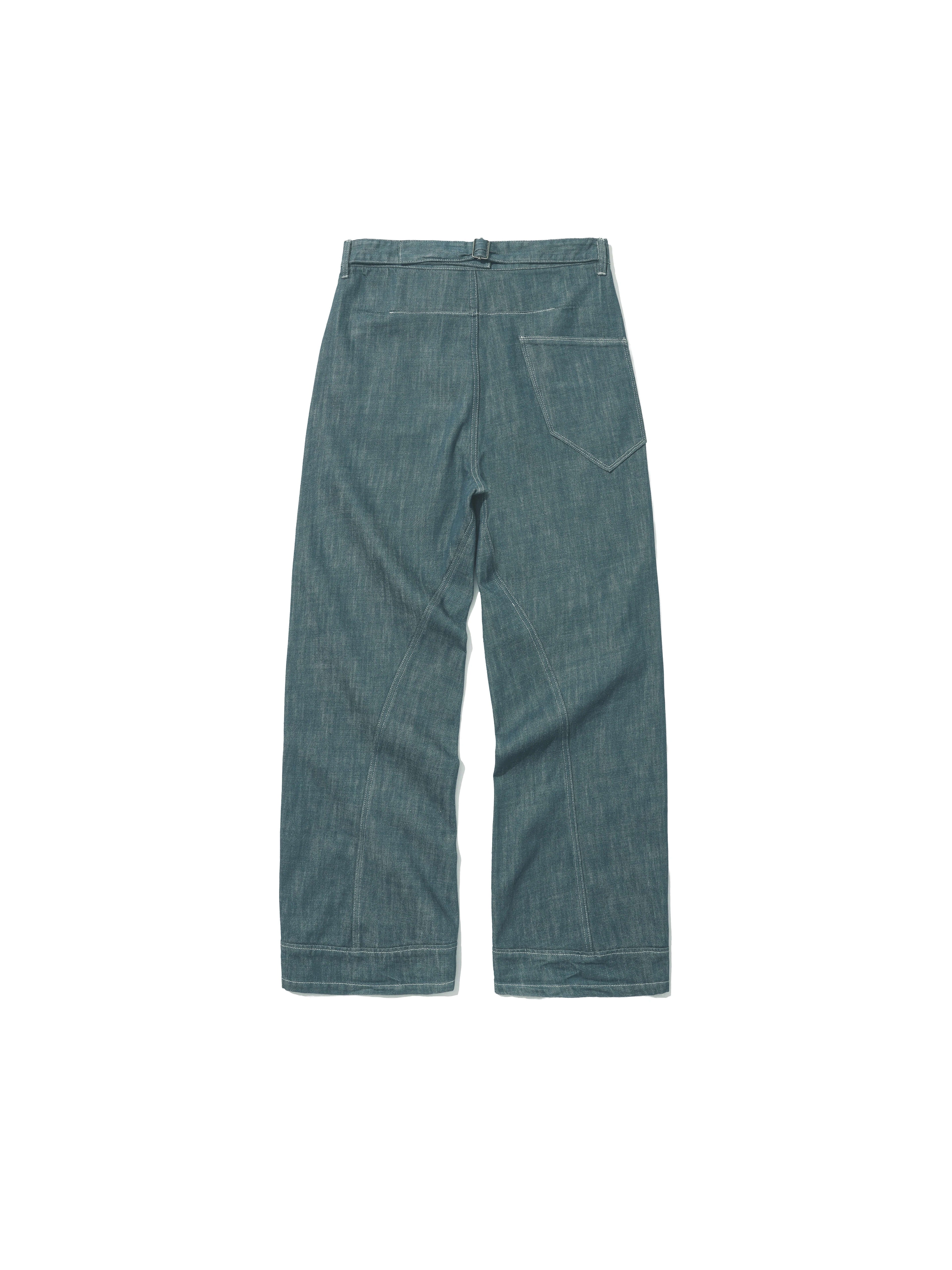 LIBERAFIT Buckle Back Curved Leg Jeans