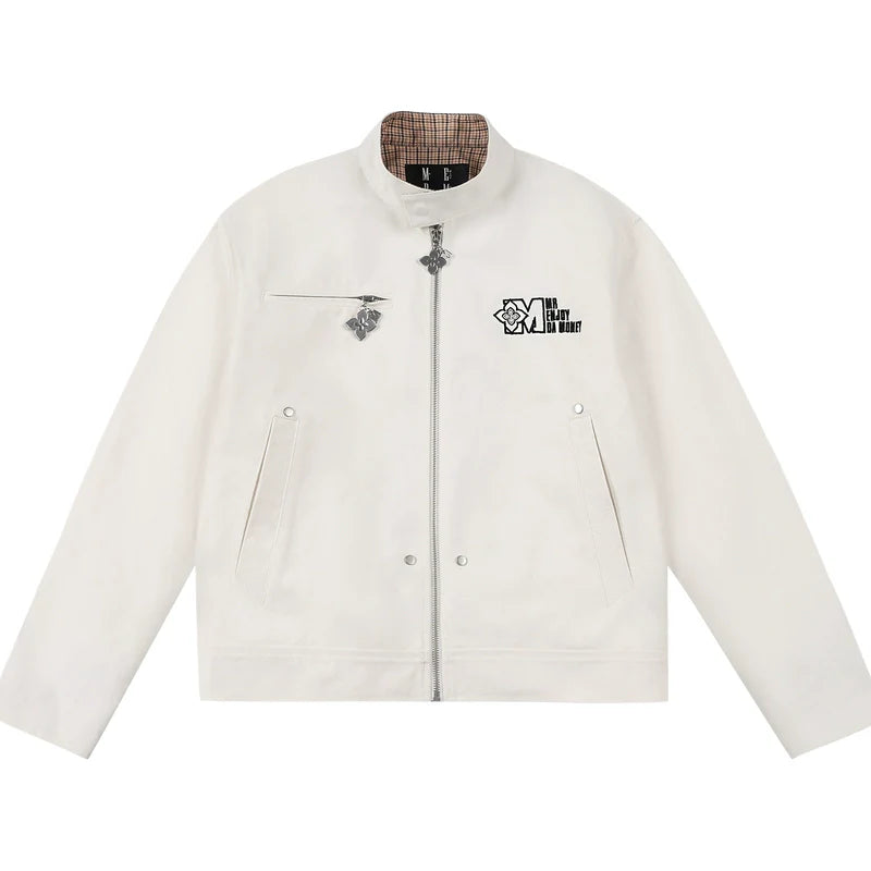 MEDM Plaid Lined Work Jacket