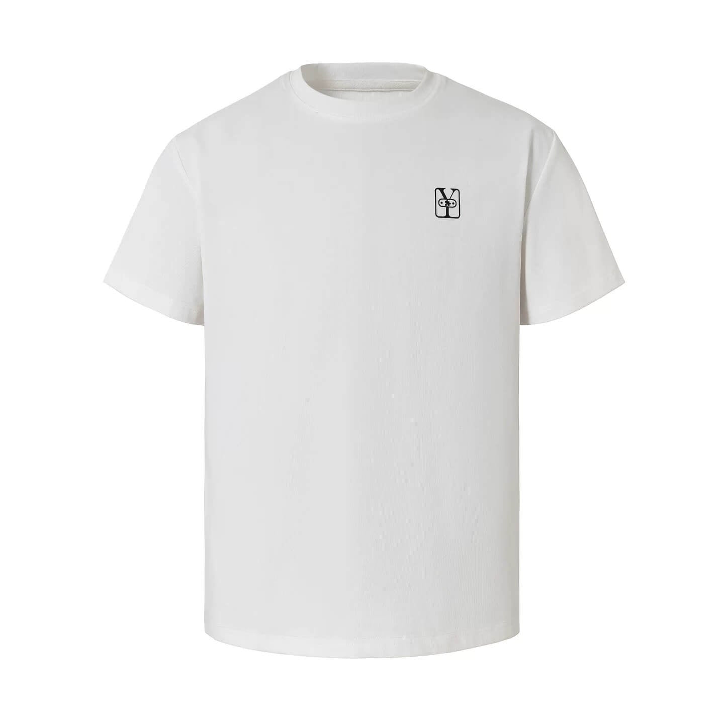 YADcrew Box Logo Slim Fit Basic Tee