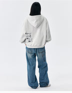 MEDM Angel Patch Zip Up Hoodie