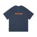 Wassup House Big Logo Print Basic Tee