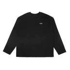 UNDERWATER Black Thorn Ring Logo Print Long Sleeve Tee