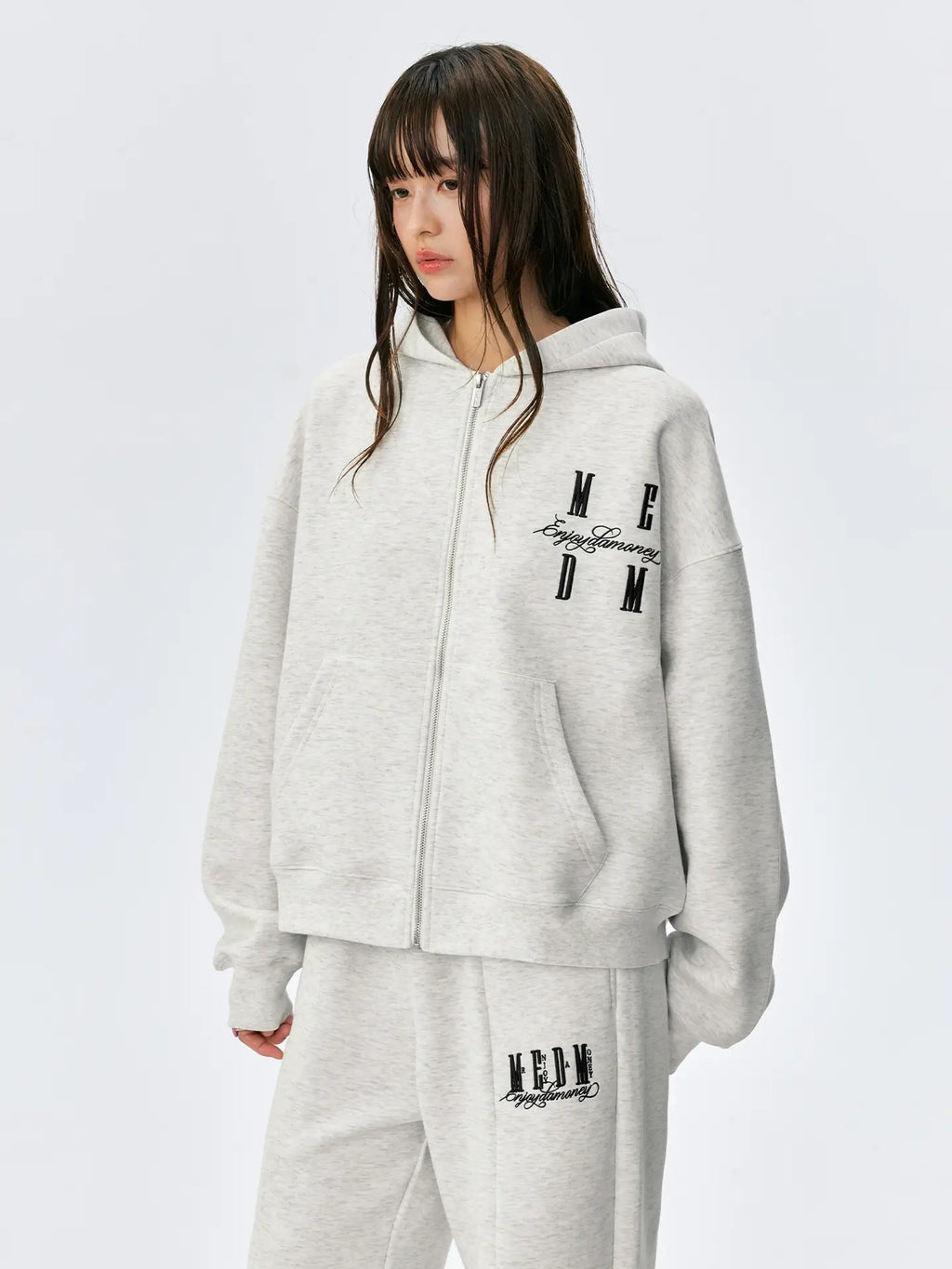 MEDM Air Layer Zip Up Hoodie