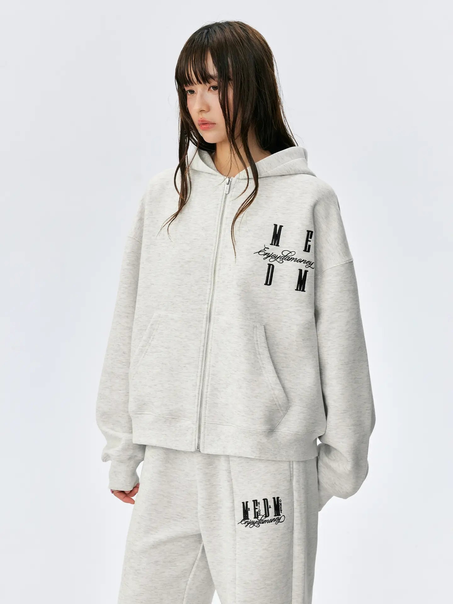 MEDM Air Layer Zip Up Hoodie