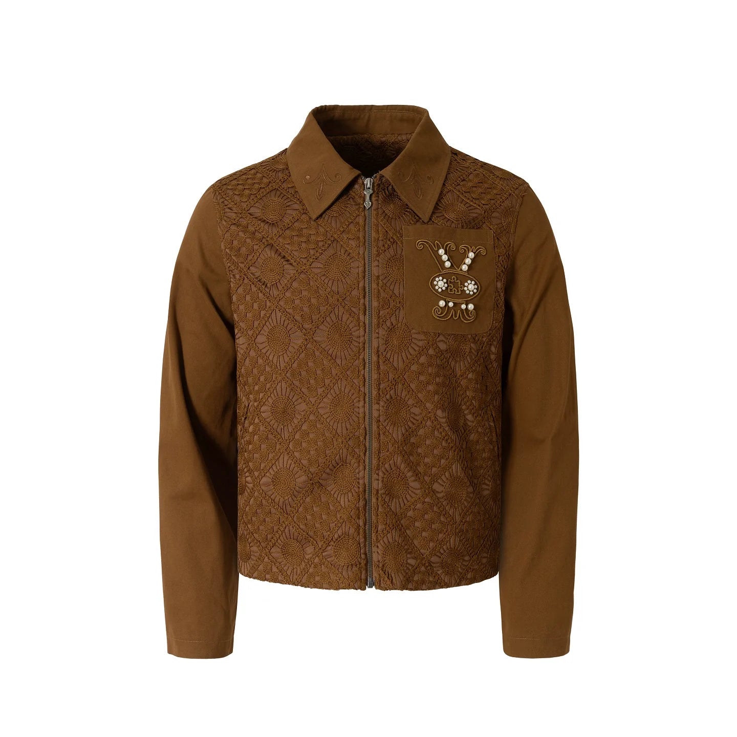 YADcrew Lace Knit Jacket