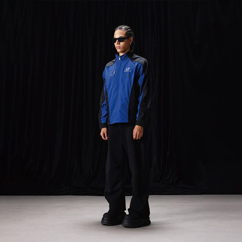 Labt Structured Colorblock Windproof Nylon Shell Jacket