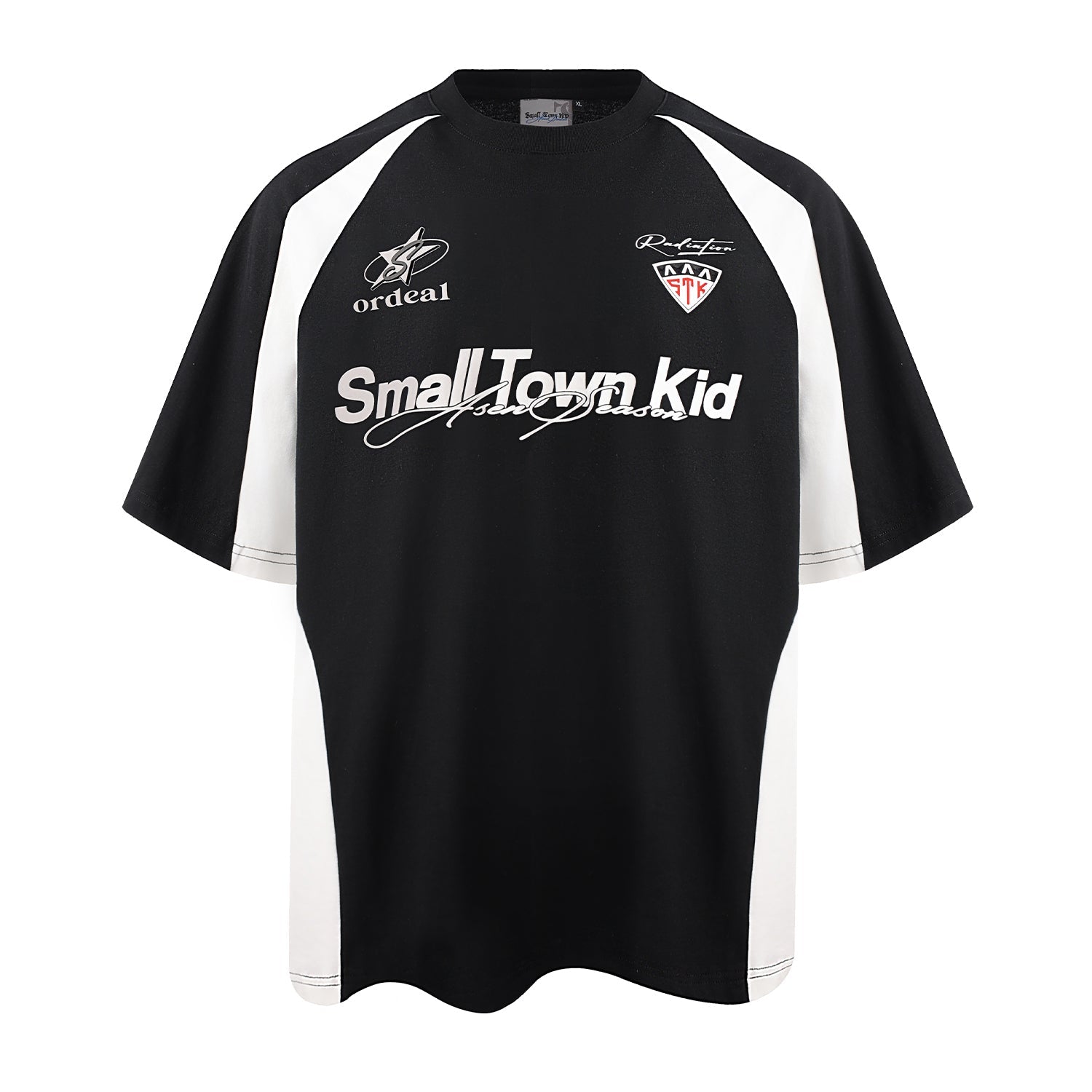 STK SmallTownKid Patchwork Racing Screen Printed Soccer Jersey