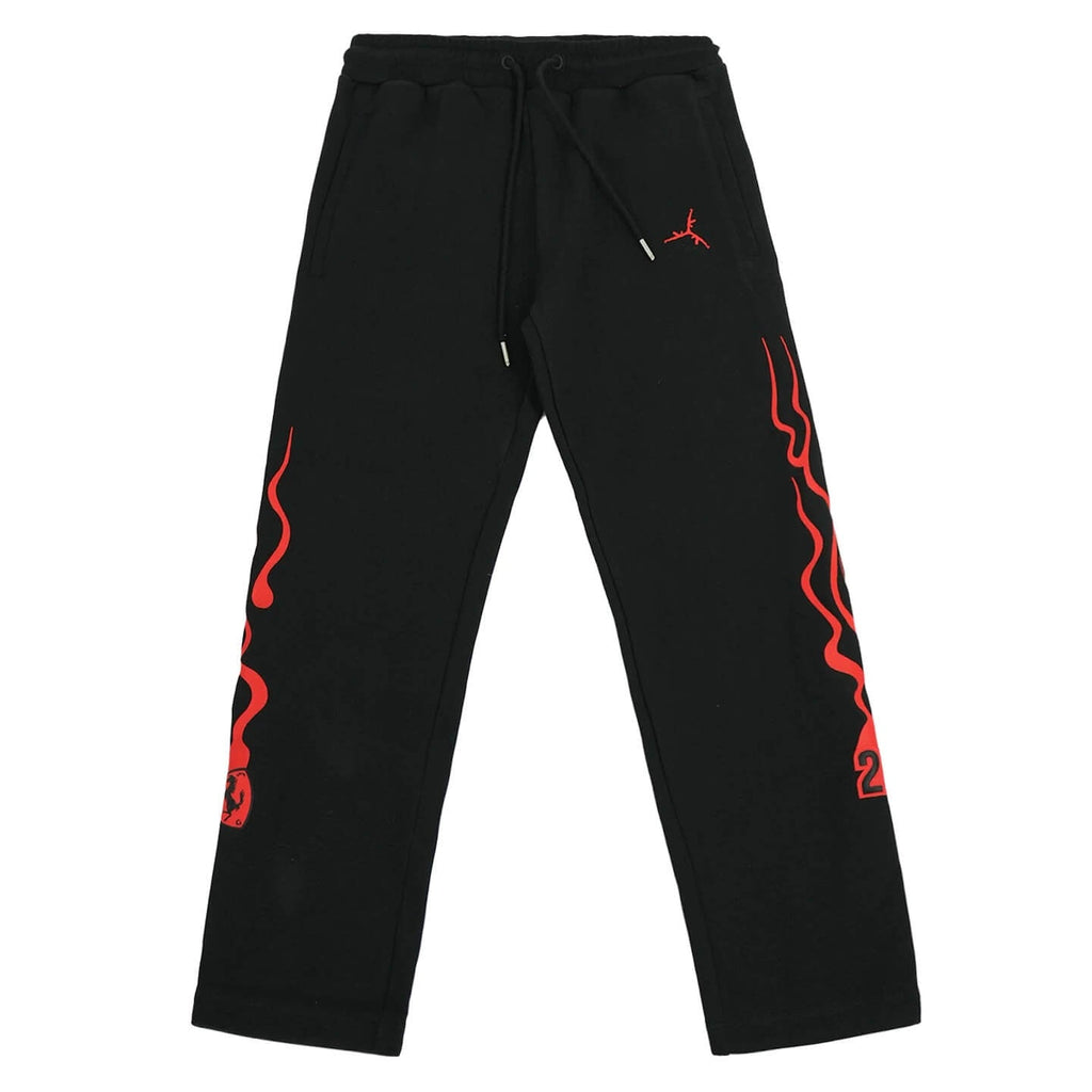 TGFCLUB Flame Pattern Sweatpants