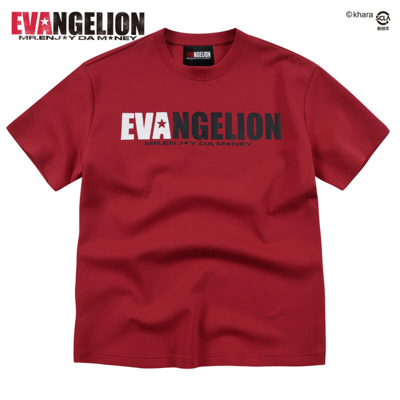 MEDM x EVA NEVER END Mixed Embroidery Print Logo Tee