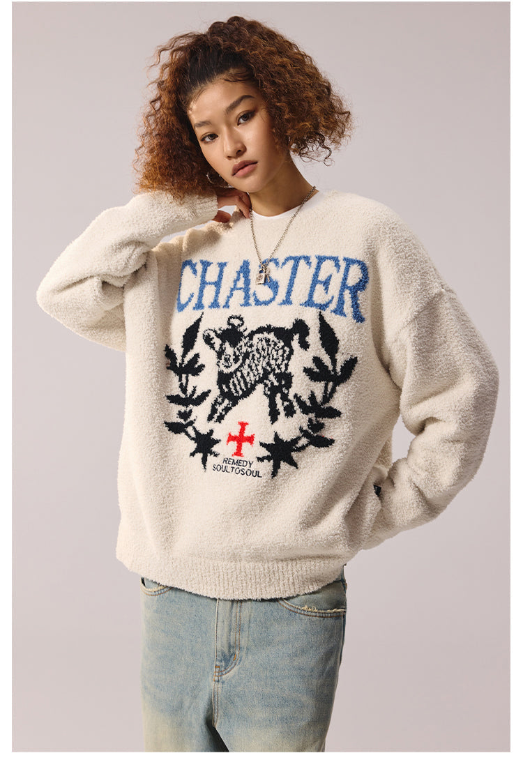 Remedy CHASTER Jacquard Knit Sweater