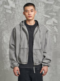 F3F Select Heavy Washed Hooded Work Jacket