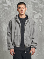 F3F Select Heavy Washed Hooded Work Jacket