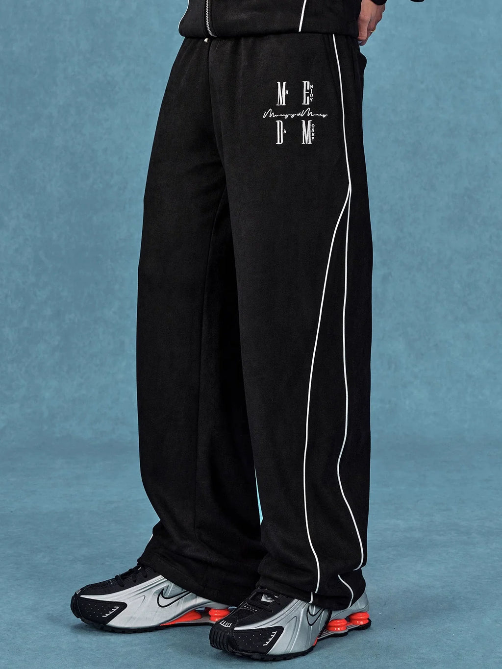 MEDM Suede Track Pants