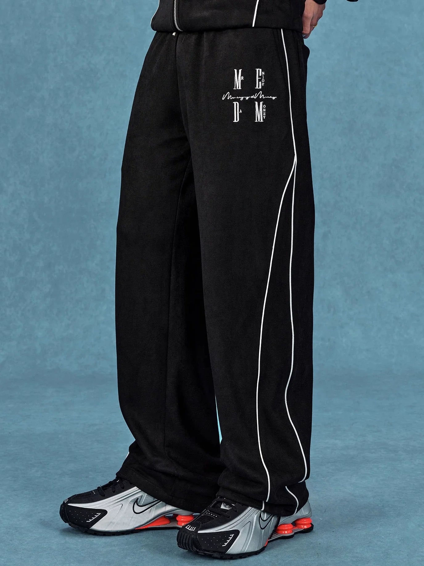 MEDM Suede Track Pants