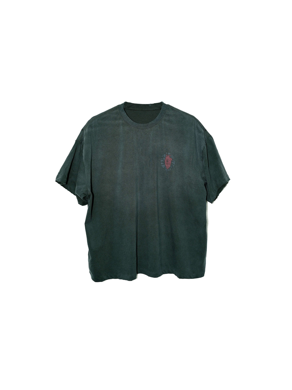 LIBERAFIT Album Disc Graphic Washed Vintage Tee