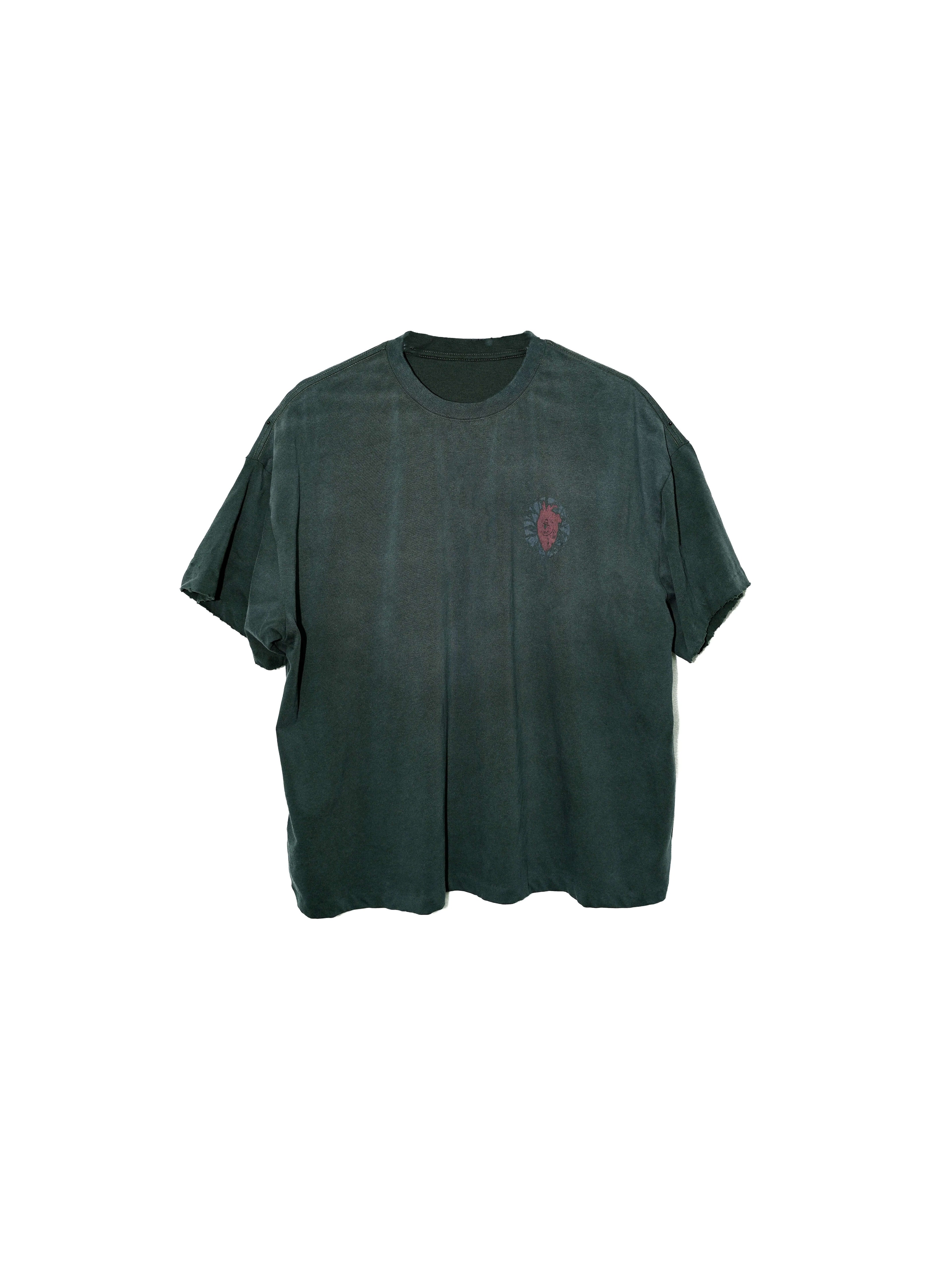 LIBERAFIT Album Disc Graphic Washed Vintage Tee